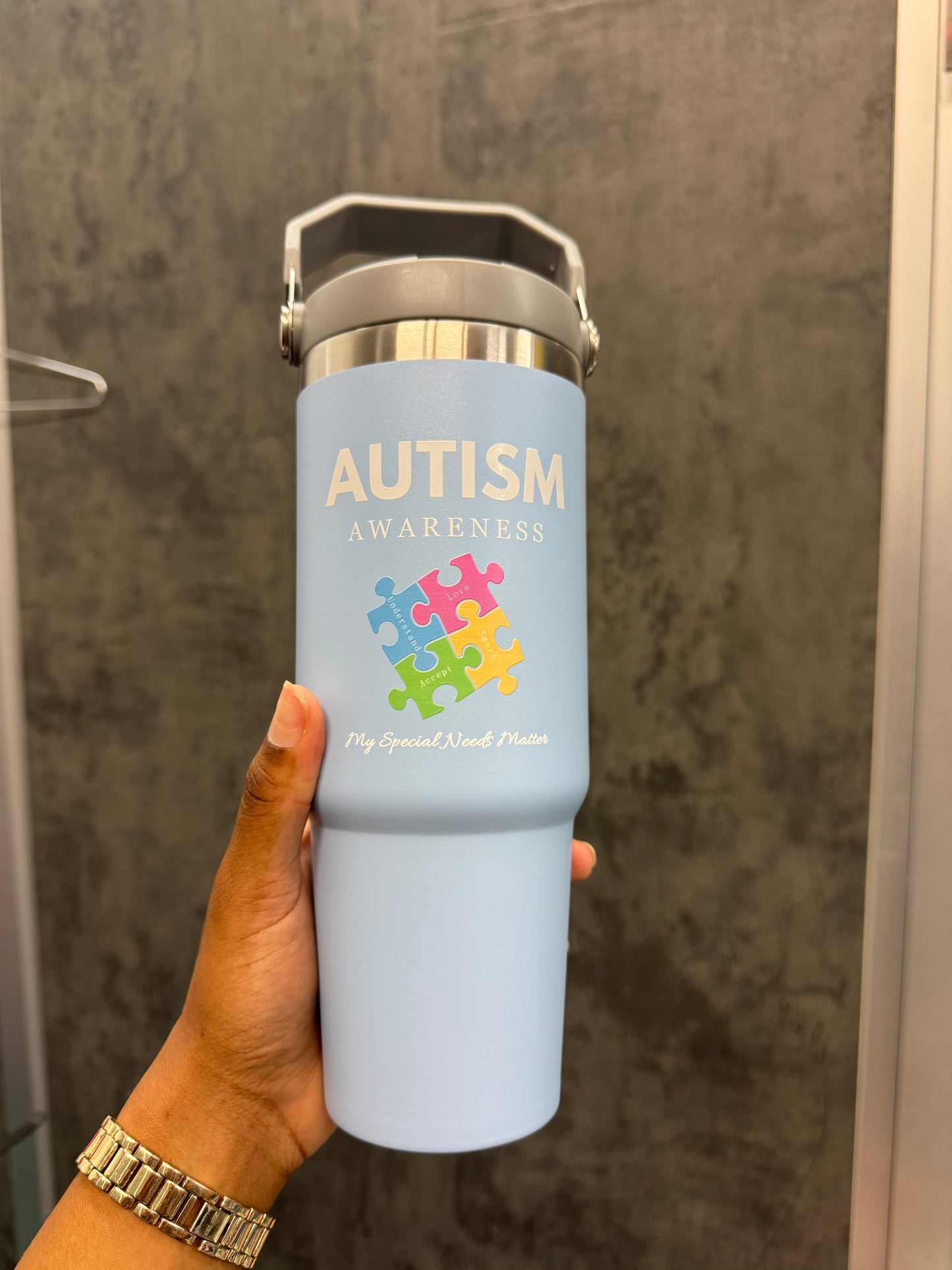 Autism Awareness 30oz tumbler